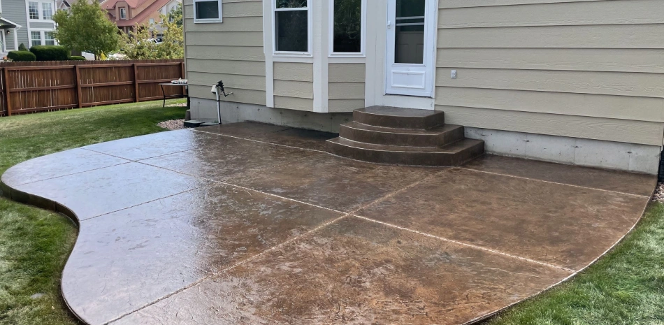 exterior Concrete Staining